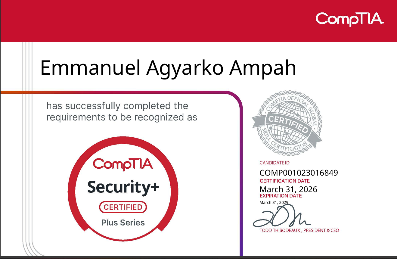 CompTIA Security+ Thumbnail